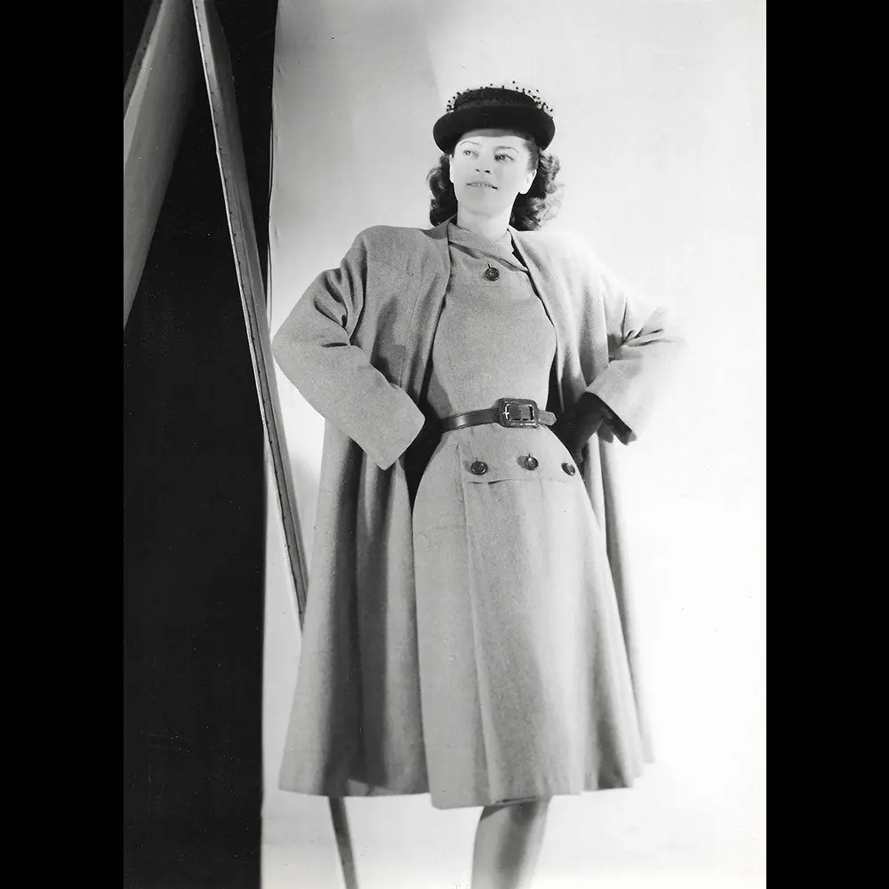 Robert Piguet - Robe, Photographie De Luigi Diaz (1940S) 1