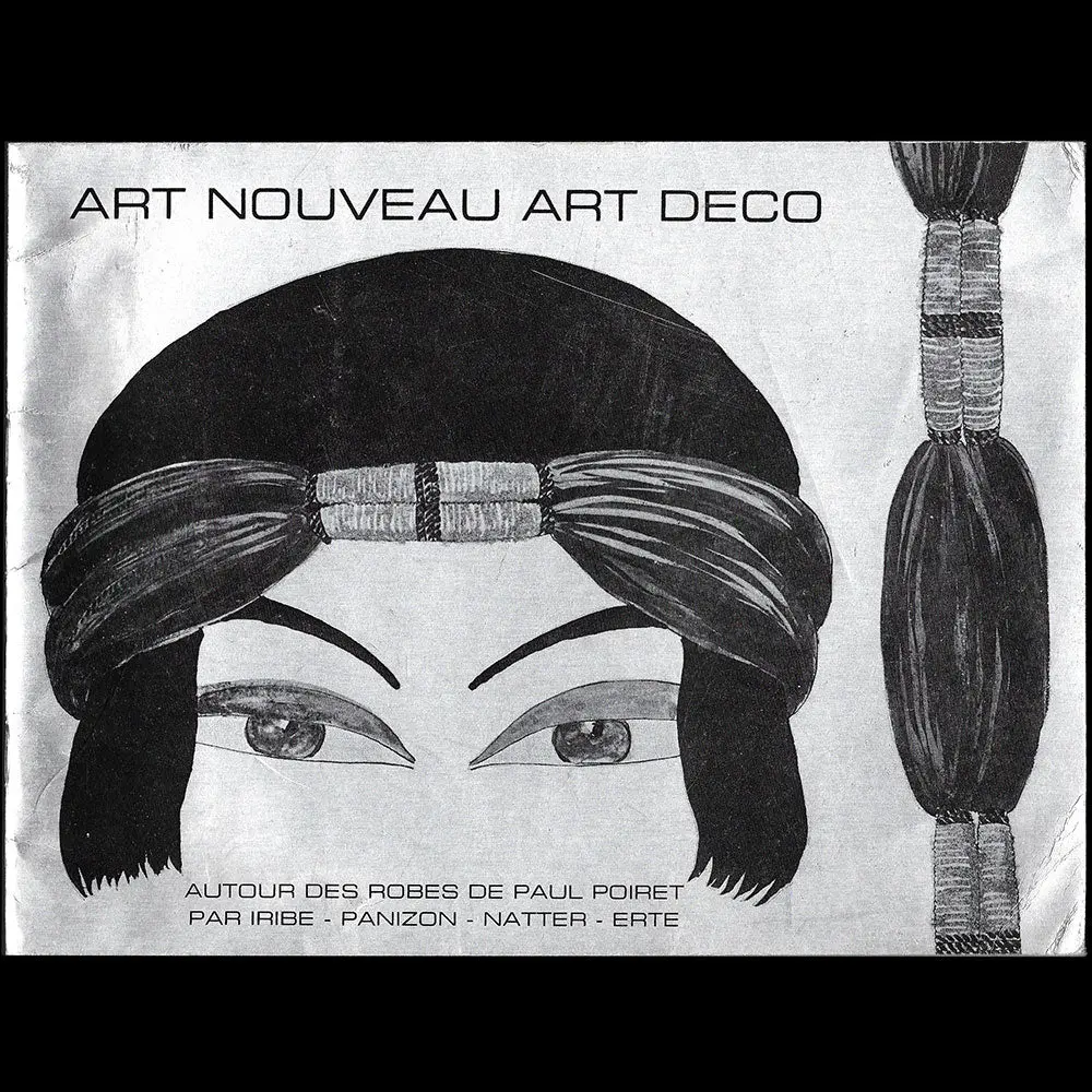 Autour Des Robes De Paul Poiret Par Iribe - Panizon - Natter - Erte, Vente Art Nouveau  Art Déco (1977) 1