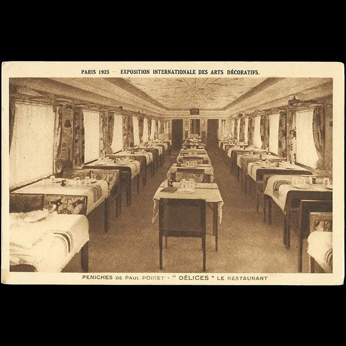 Poiret - Amours, Délices Et Orgues : Les Péniches De Paul Poiret - Délices, Le Restaurant (1925) 1