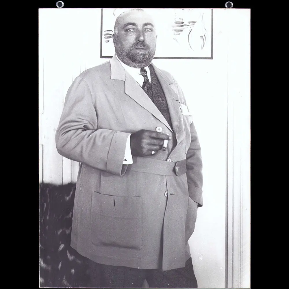 Poiret - Portrait De Paul Poiret Fumant (Circa 1927) 1