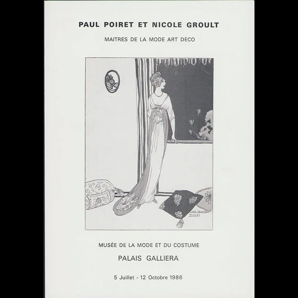Paul Poiret Et Nicole Groult, Maîtres De La Mode Art Déco, Dossier De Presse (1986) 1