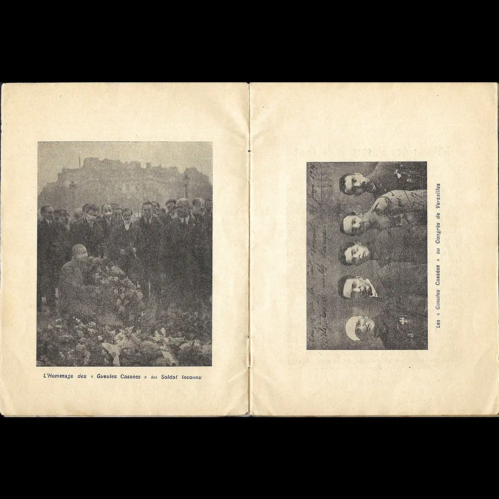 Paul Poiret - Livret De Présentation Des Gueules Cassées Pour La Soirée Du 6 Juin 1924 2