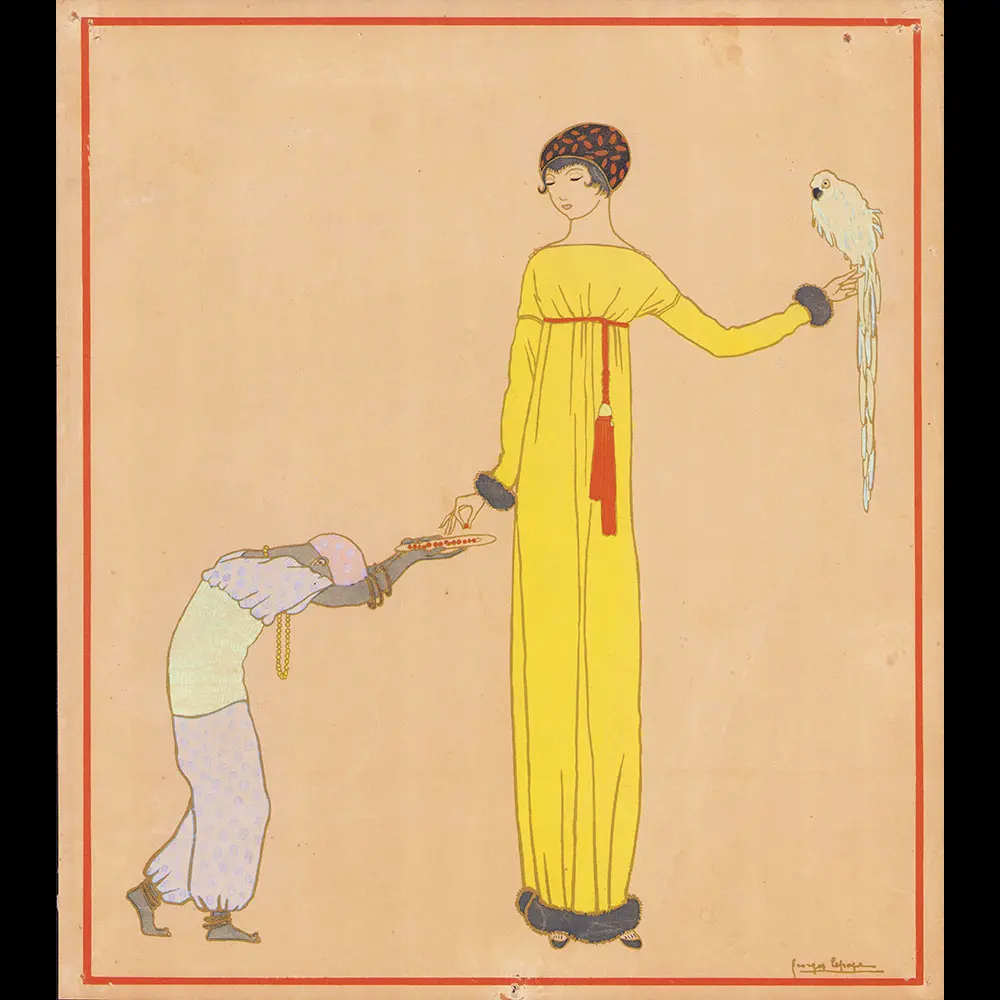 Les Choses De Paul Poiret Vues Par Georges Lepape - Pochoir (1911) 1