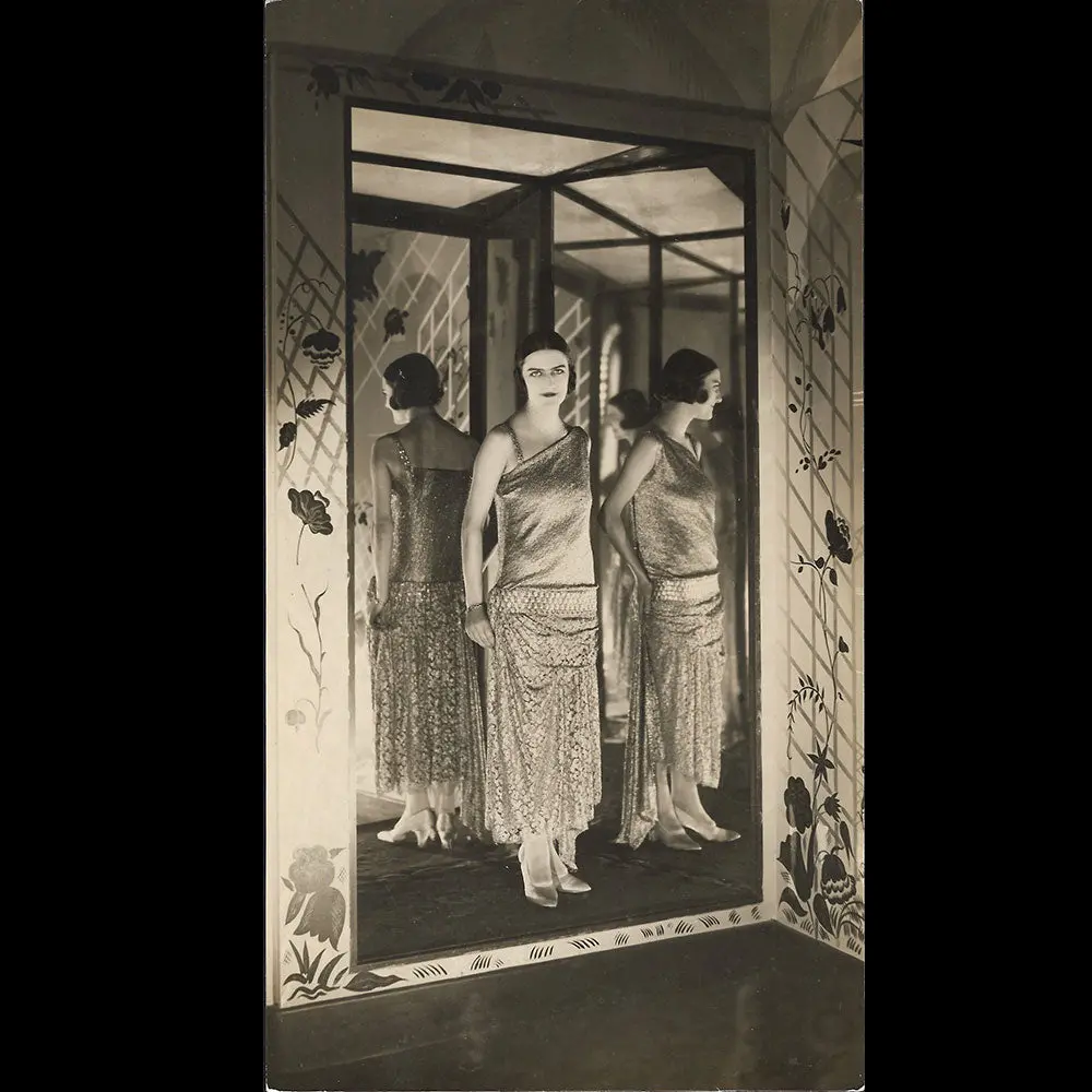 Poiret - Robe De Paul Poiret, Tirage De Lipnitzki (Circa 1925) 1