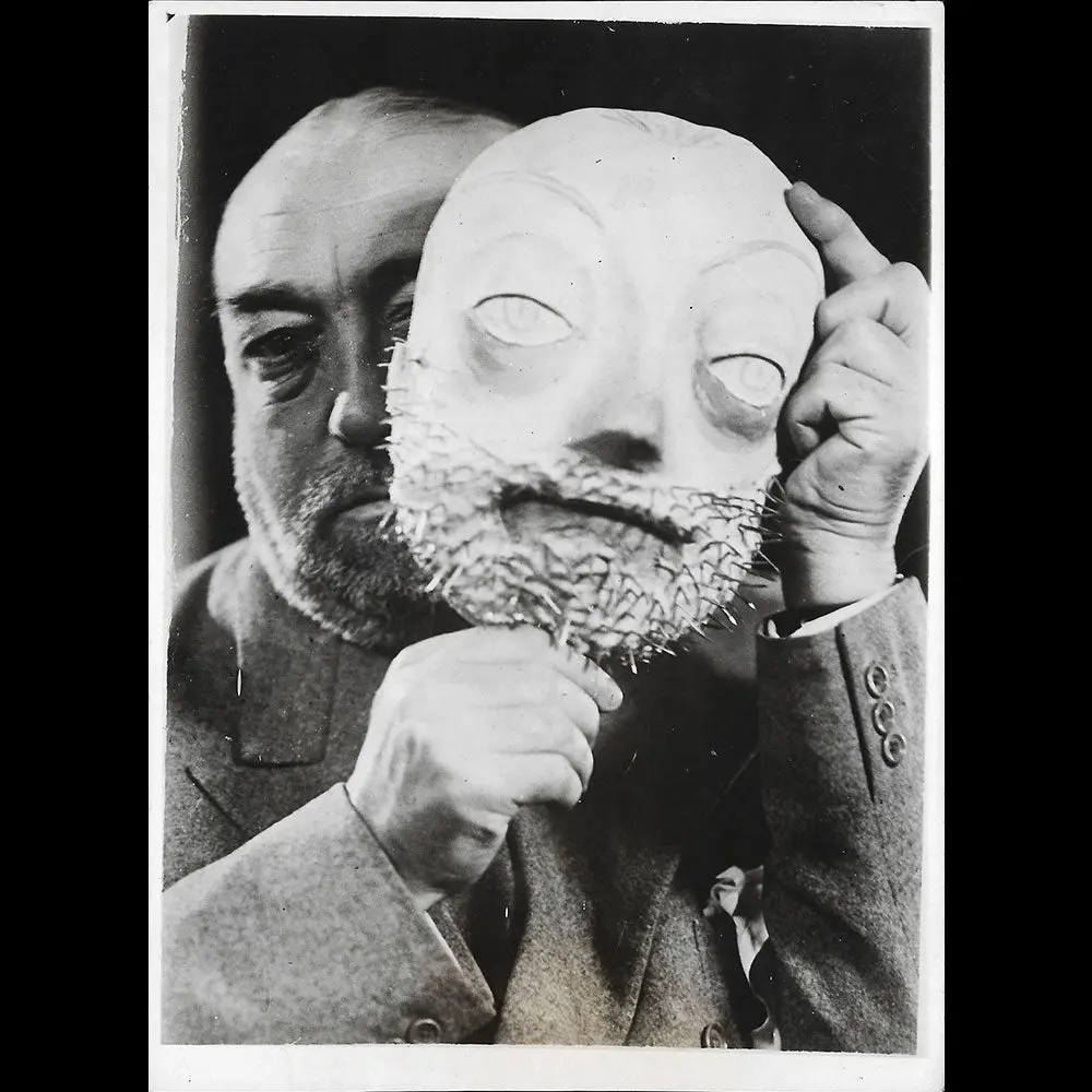 Poiret - Der Bart Aus Nägeln, Portrait Au Masque De Goursat (1931) 1