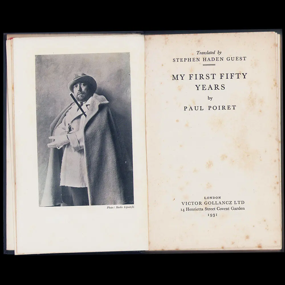 Poiret - My First Fifty Years, The Autobiography Of Paul Poiret (1931) 2