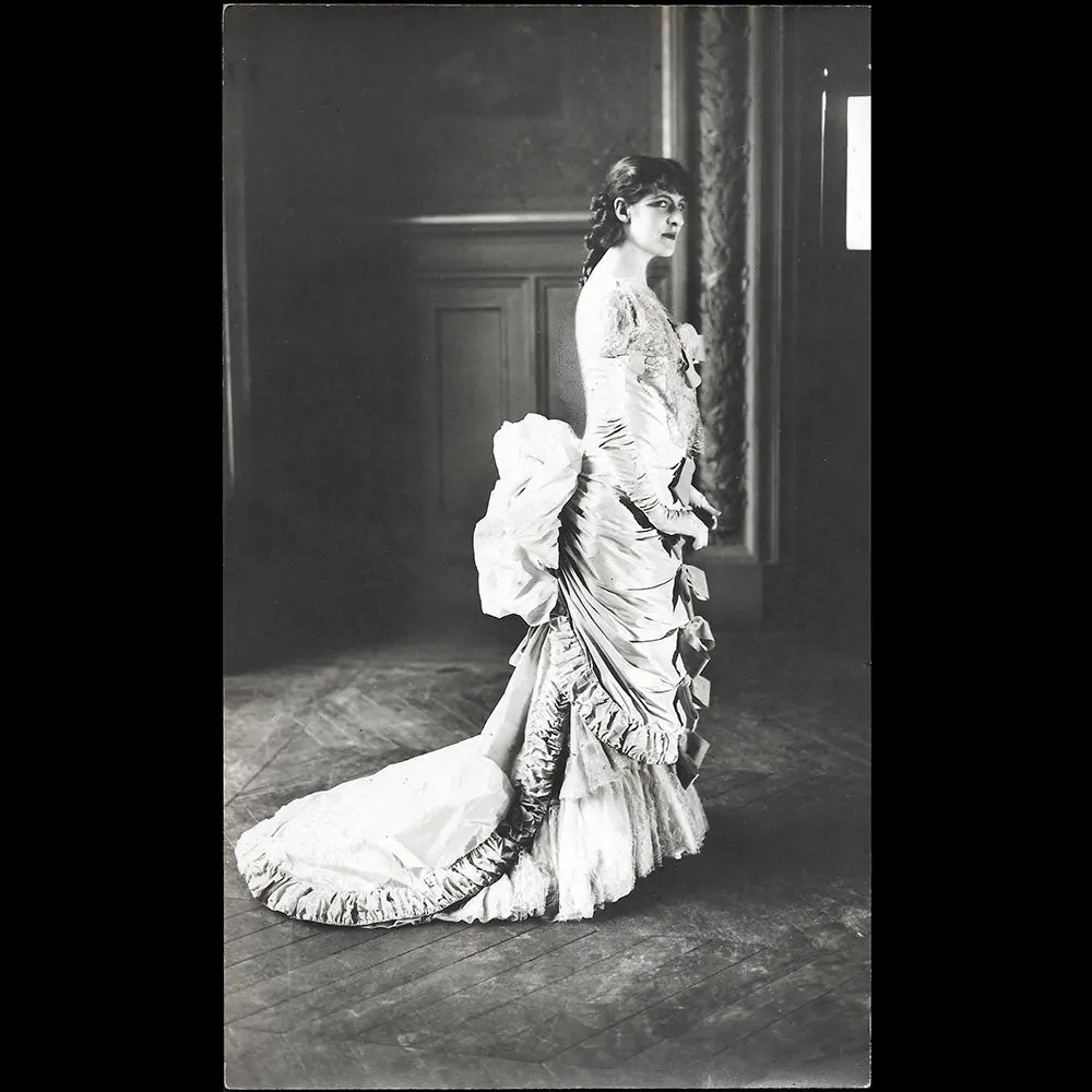 Poiret - Robe De Bal D'inspiration Années 1880 De Paul Poiret, Tirage De Lipnitzki (1924) 1