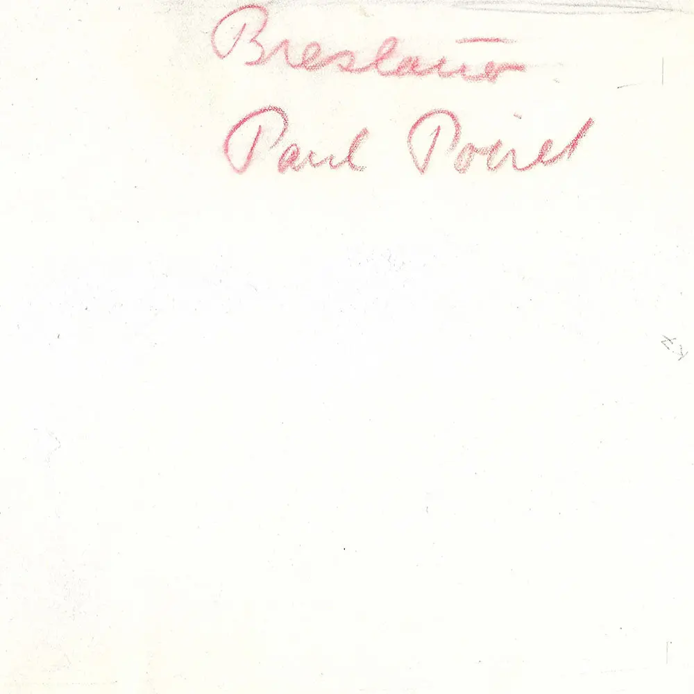 Poiret - Portrait De Paul Poiret À La Casquette, Tirage De Marianne Breslauer (1929) 2