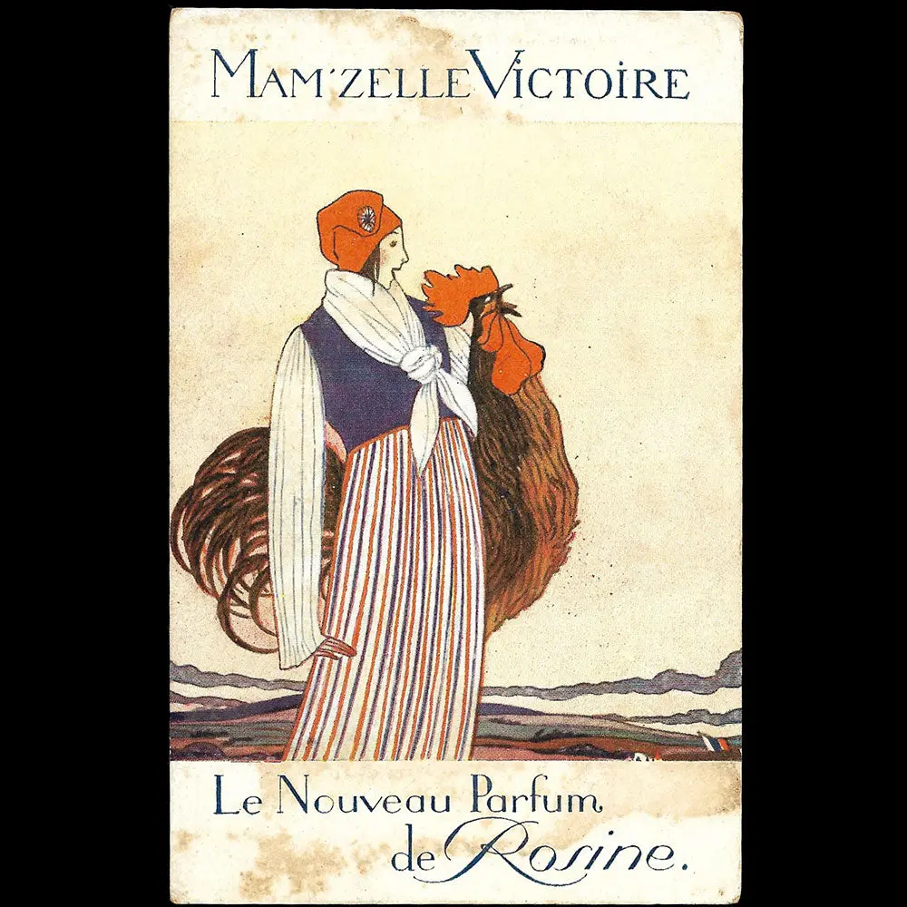 Paul Poiret - Mamzelle Victoire, Carte Des Parfums De Rosine (Circa 1915) 1