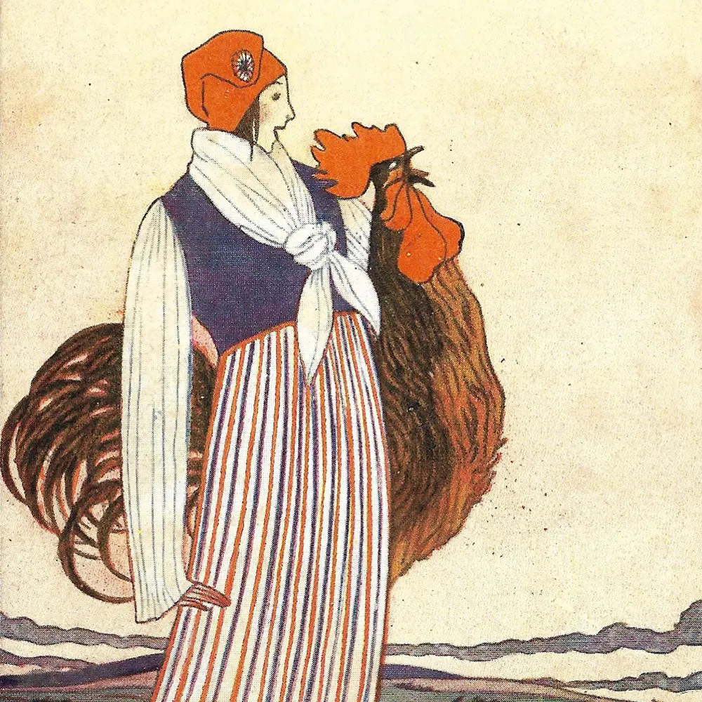 Paul Poiret - Mamzelle Victoire, Carte Des Parfums De Rosine (Circa 1915) 2