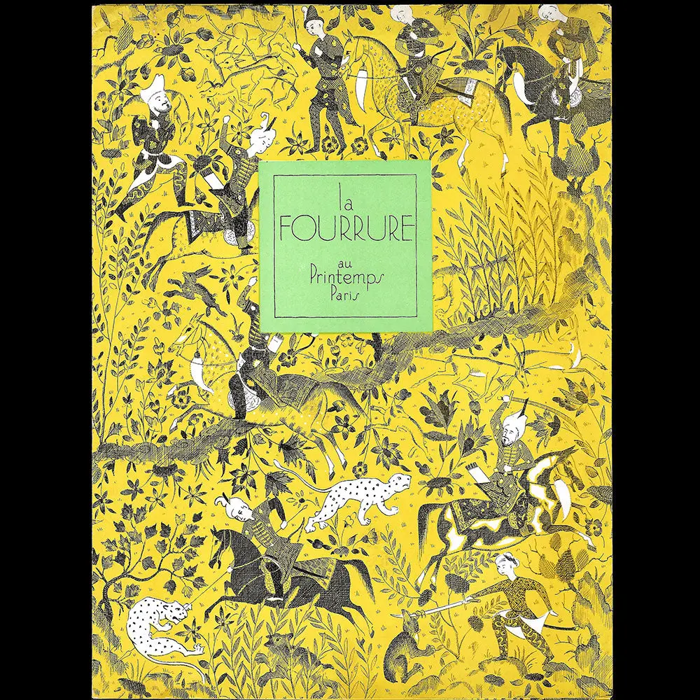 Le Printemps - La Fourrure Au Printemps, Illustrations De Drian (1924) 1