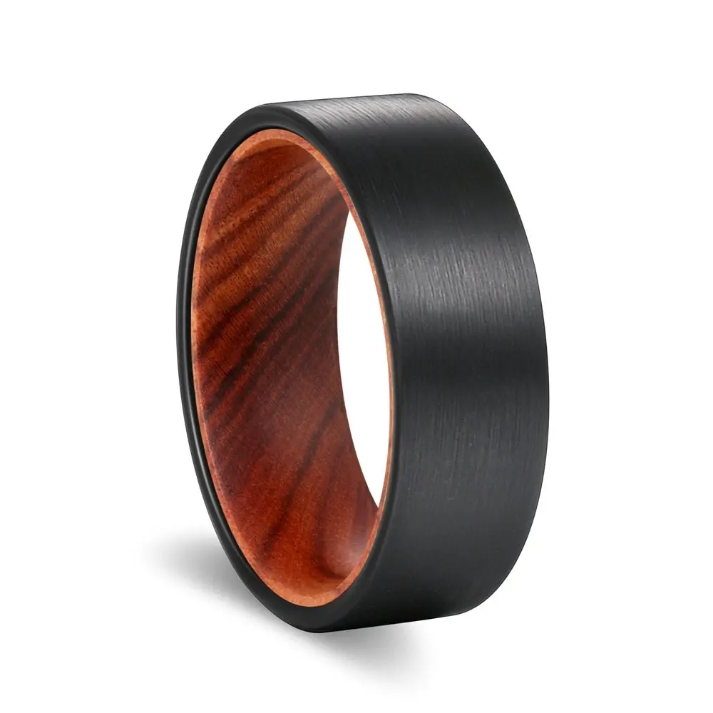 Quest | Iron Wood, Black Flat Brushed Tungsten 1