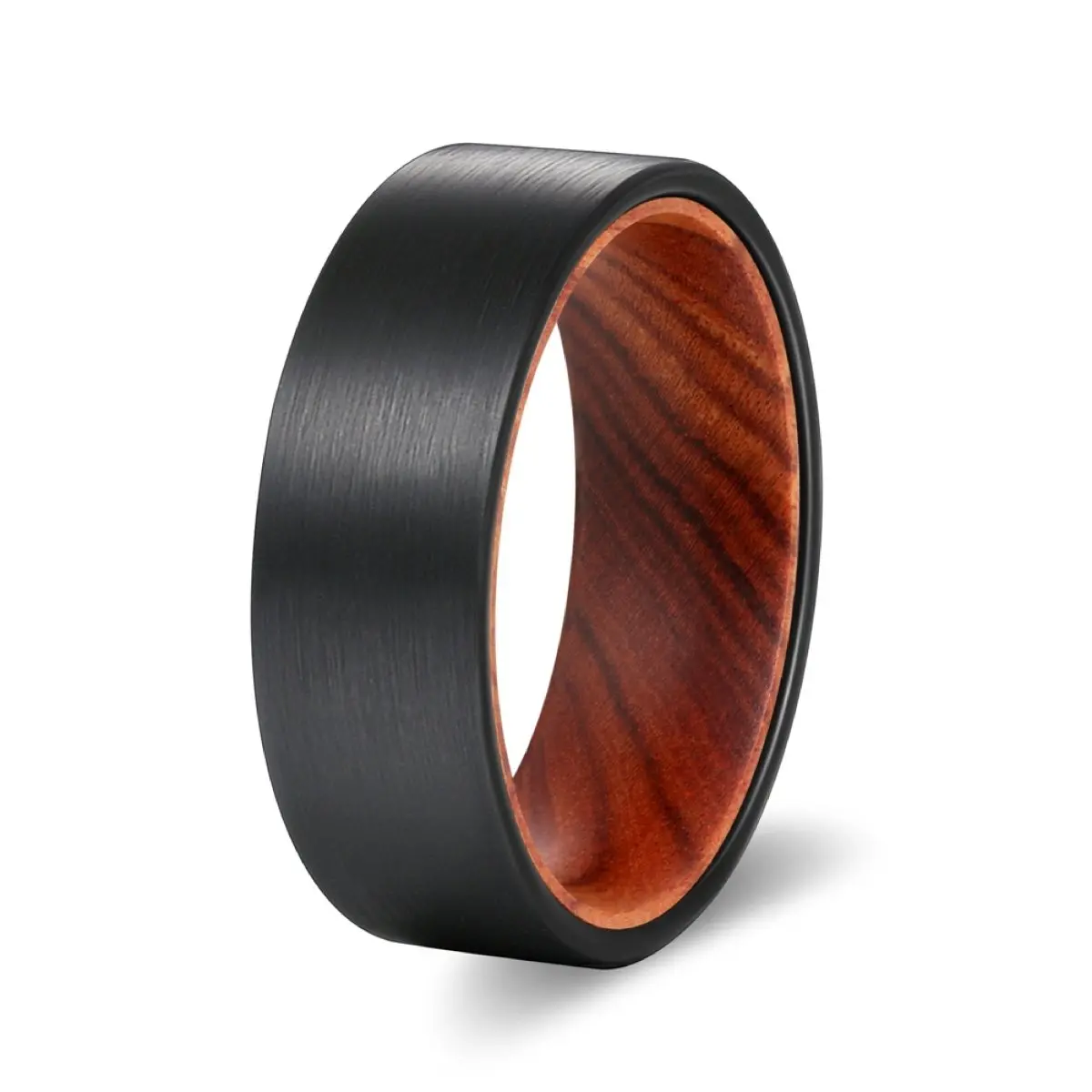 Quest | Iron Wood, Black Flat Brushed Tungsten 2