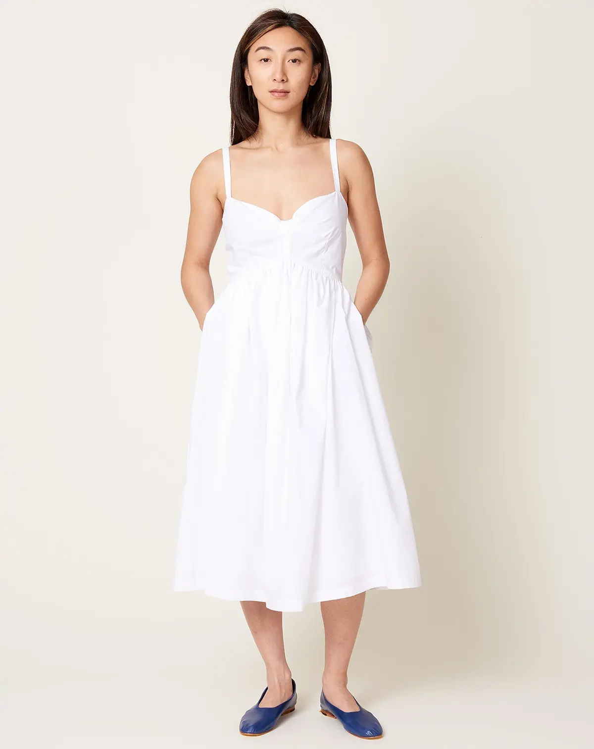 Baldacci Dress In White 1