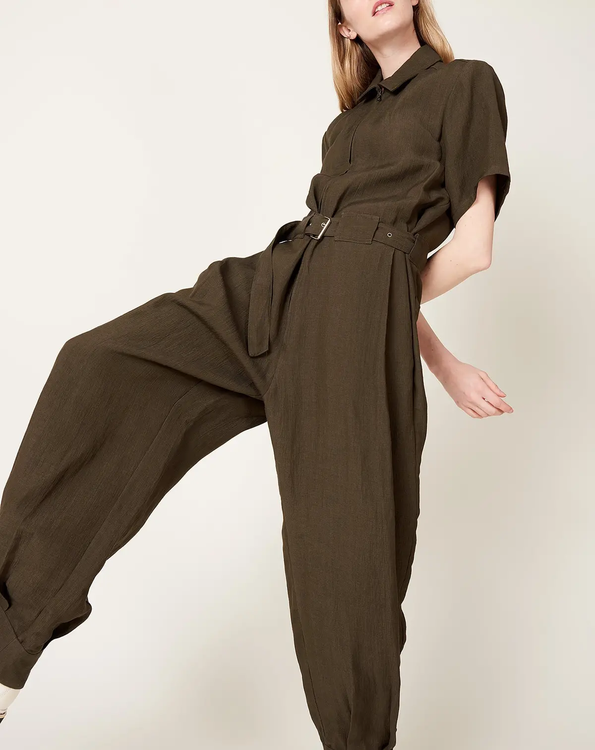 Barnes Jumpsuit In Charcoal 1