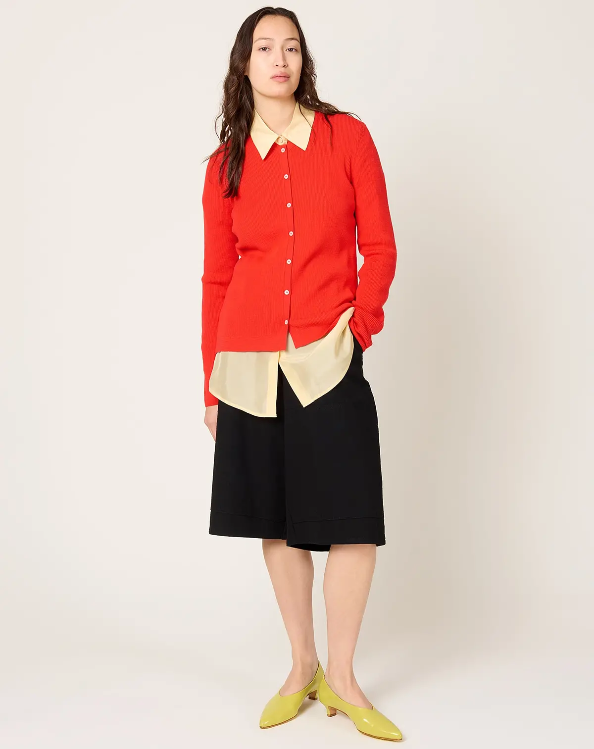Blisse Cardigan In Coral 1