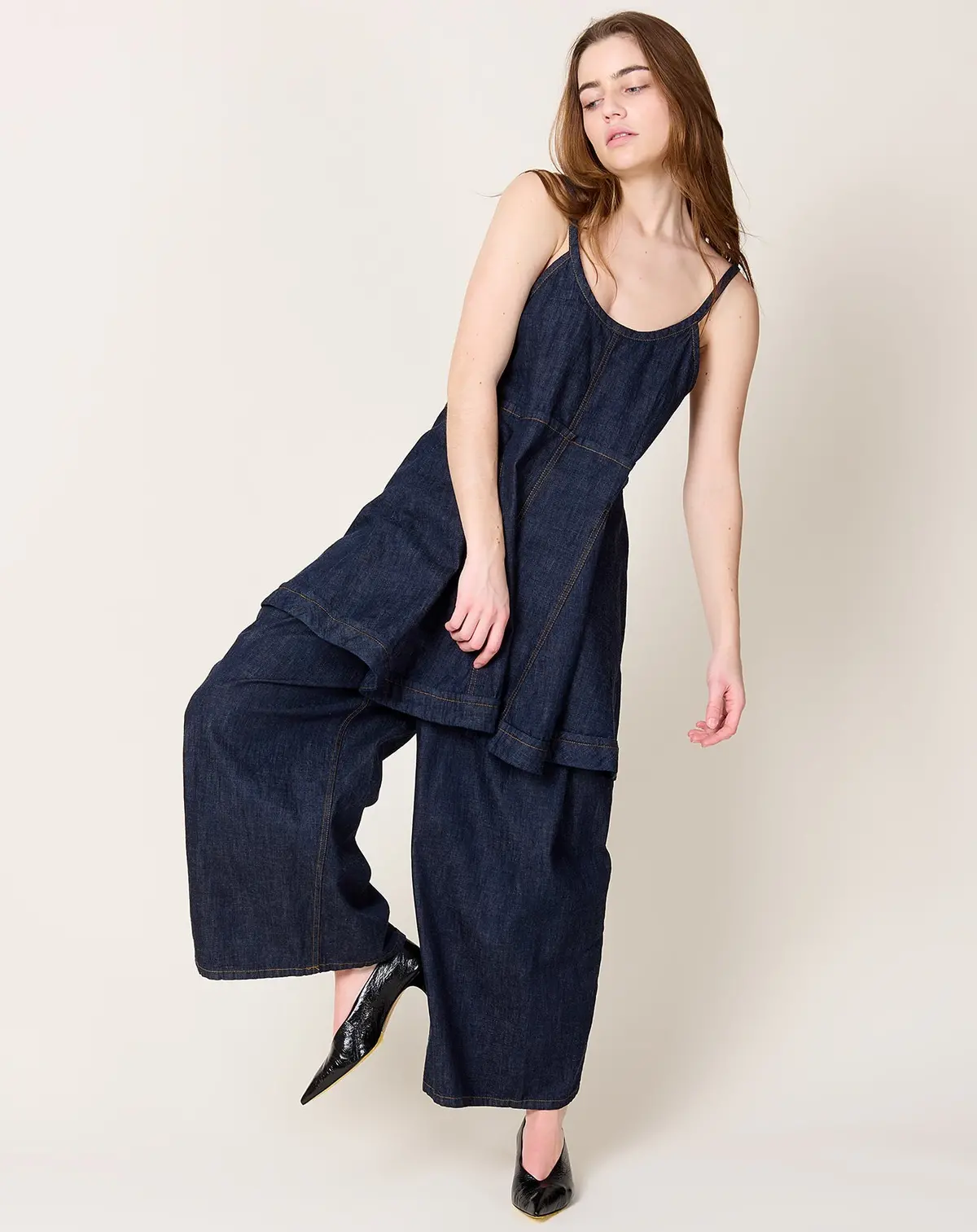 Carill Dress In Indigo 1