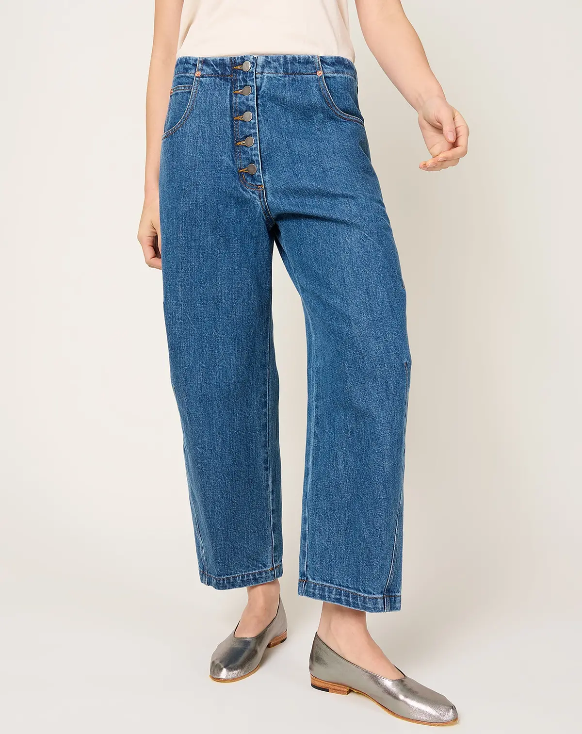 Elkin Pant In Cool Indigo 1