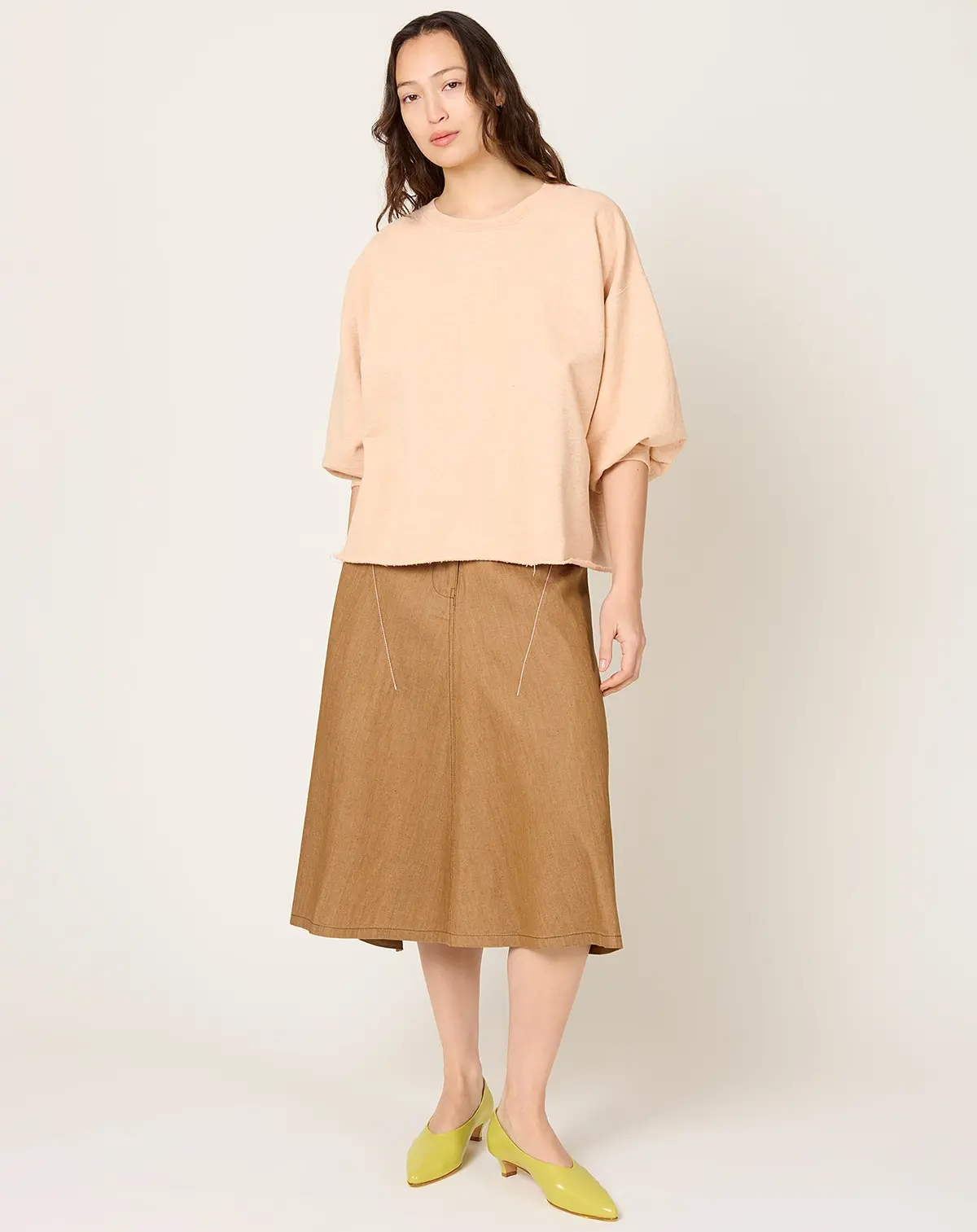 Fond Sweatshirt In Peach 1