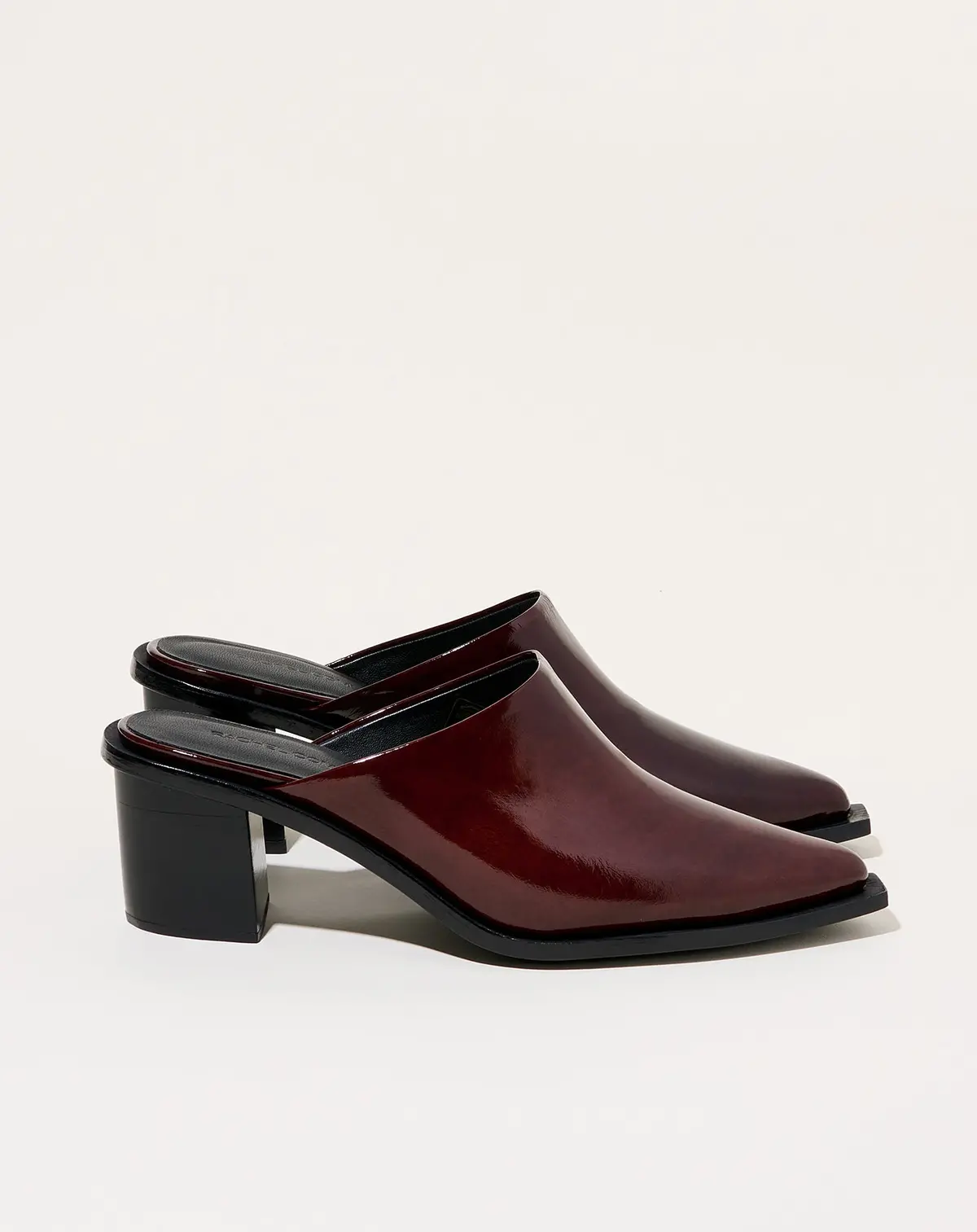 Rene Mule In Chestnut 1