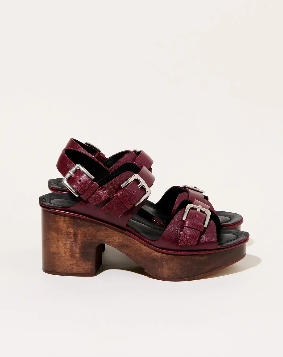 Richi Sandal Clog In Scarlet 1