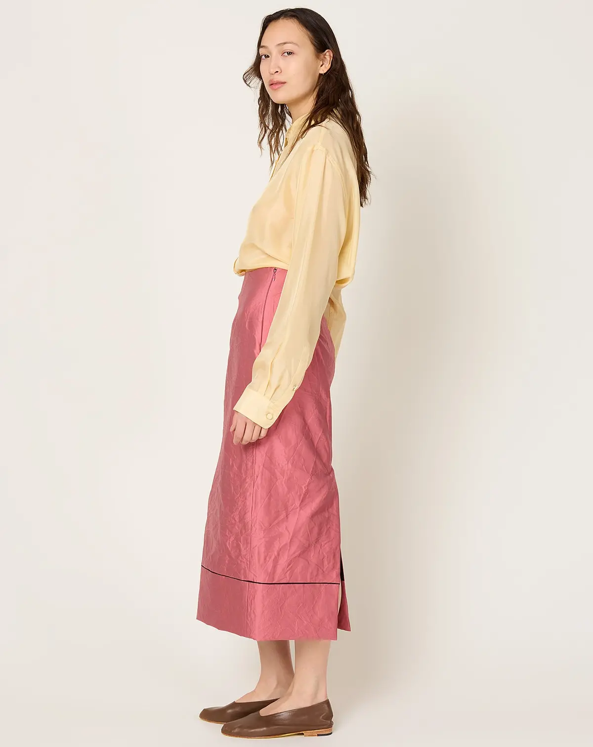 Vick Skirt In Dark Pink 2