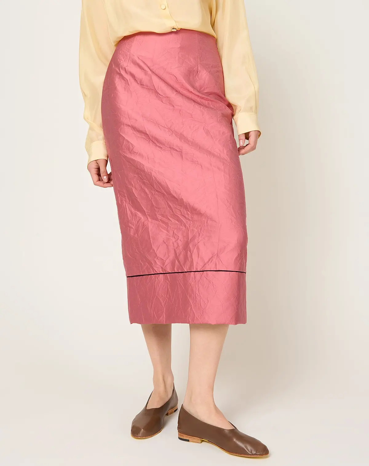Vick Skirt In Dark Pink 4