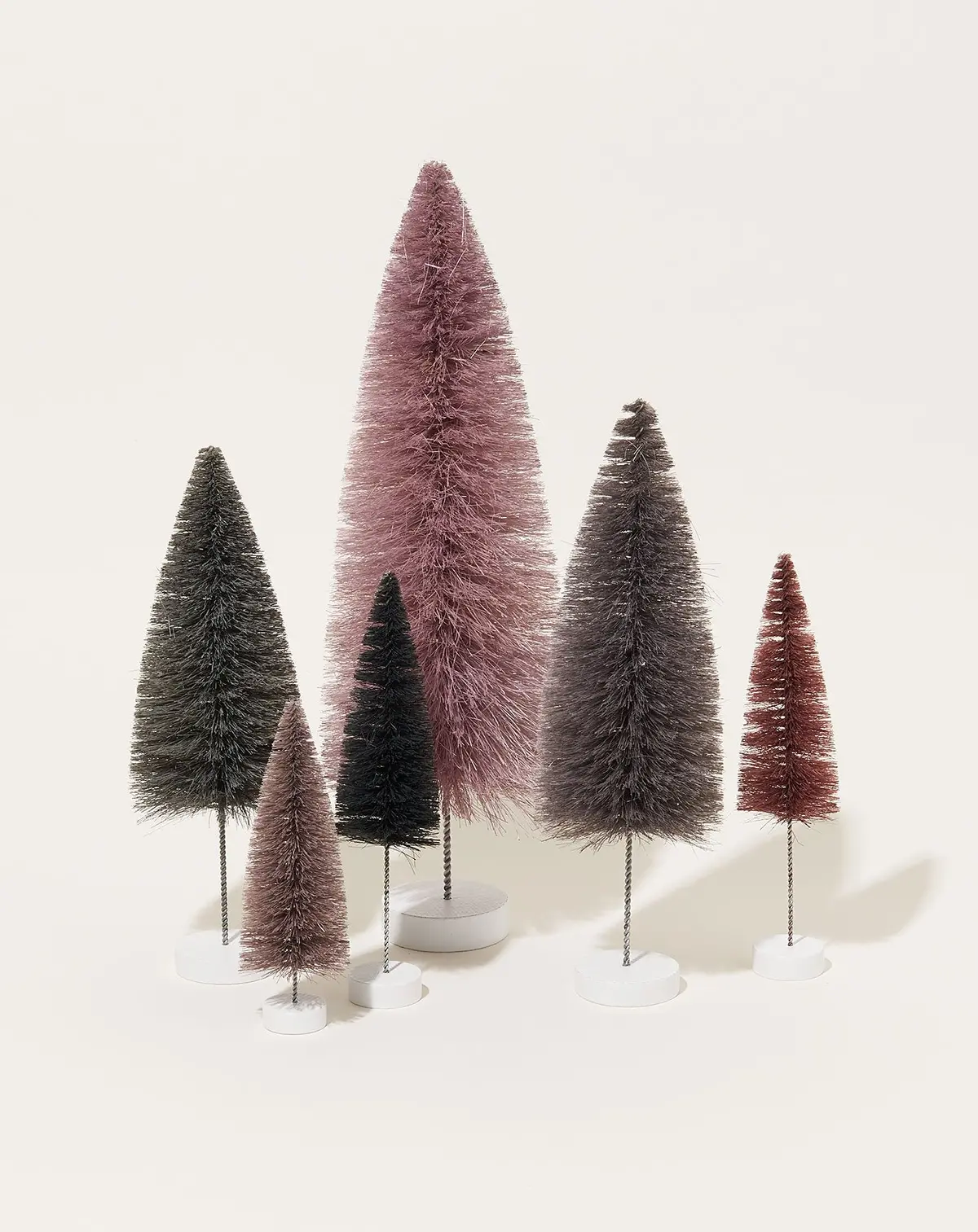 Bottle Brush Trees In Purple 1