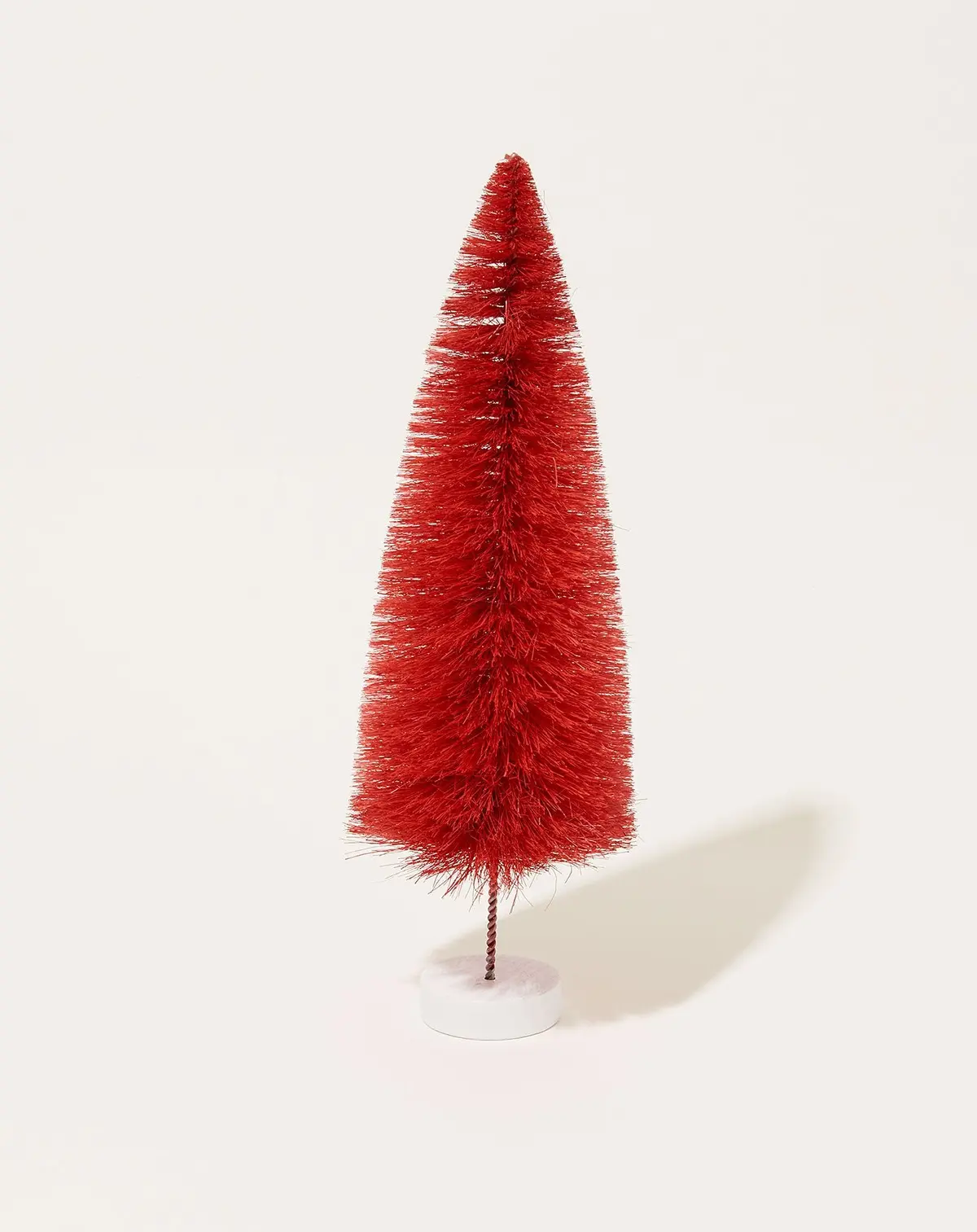 Bottle Brush Trees In Red 2