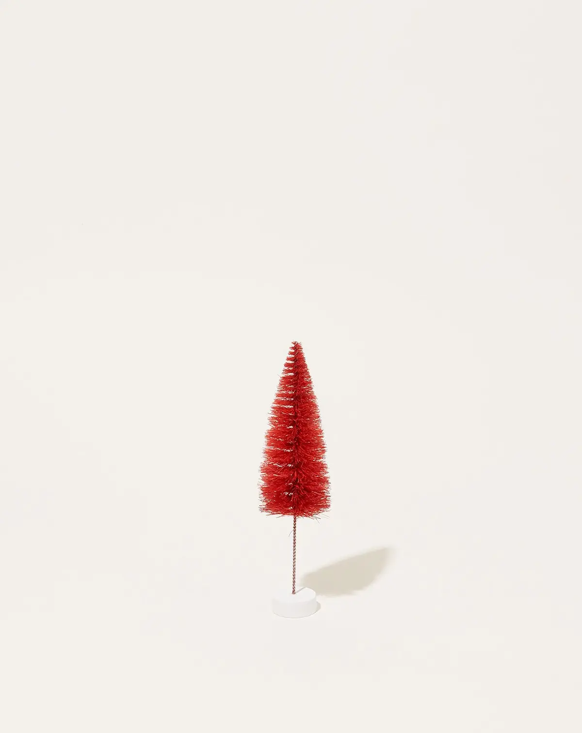 Bottle Brush Trees In Red 4