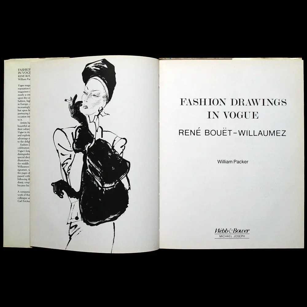 Fashion Drawings In Vogue : Rbw, René Bouet Willaumez (1989) 2