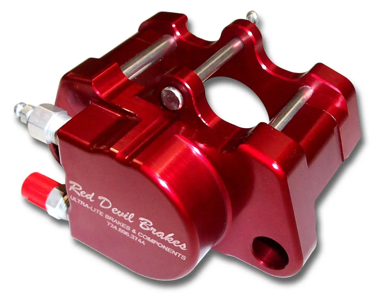 Red Devil Left Front Solid Caliper 1
