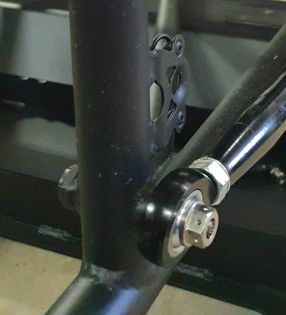 Bk Ti Components Titanium Radius Rod To Chassis Bolt Set 6 Off 1/2 Unf X 2 5/8In 3 Off 1/2 Unf X 1 1/4In Hex 9/16 2