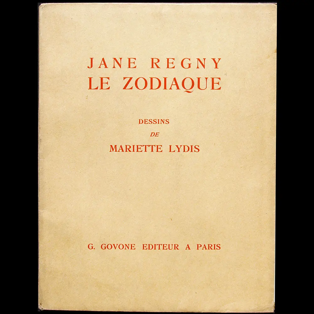 Jane Regny - Le Zodiaque, Illustré Par Mariette Lydis (1928) 1