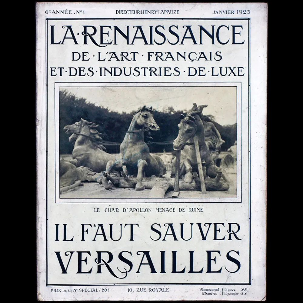 La Renaissance De L'art Français Et Des Industries Du Luxe (Janvier 1923) 1