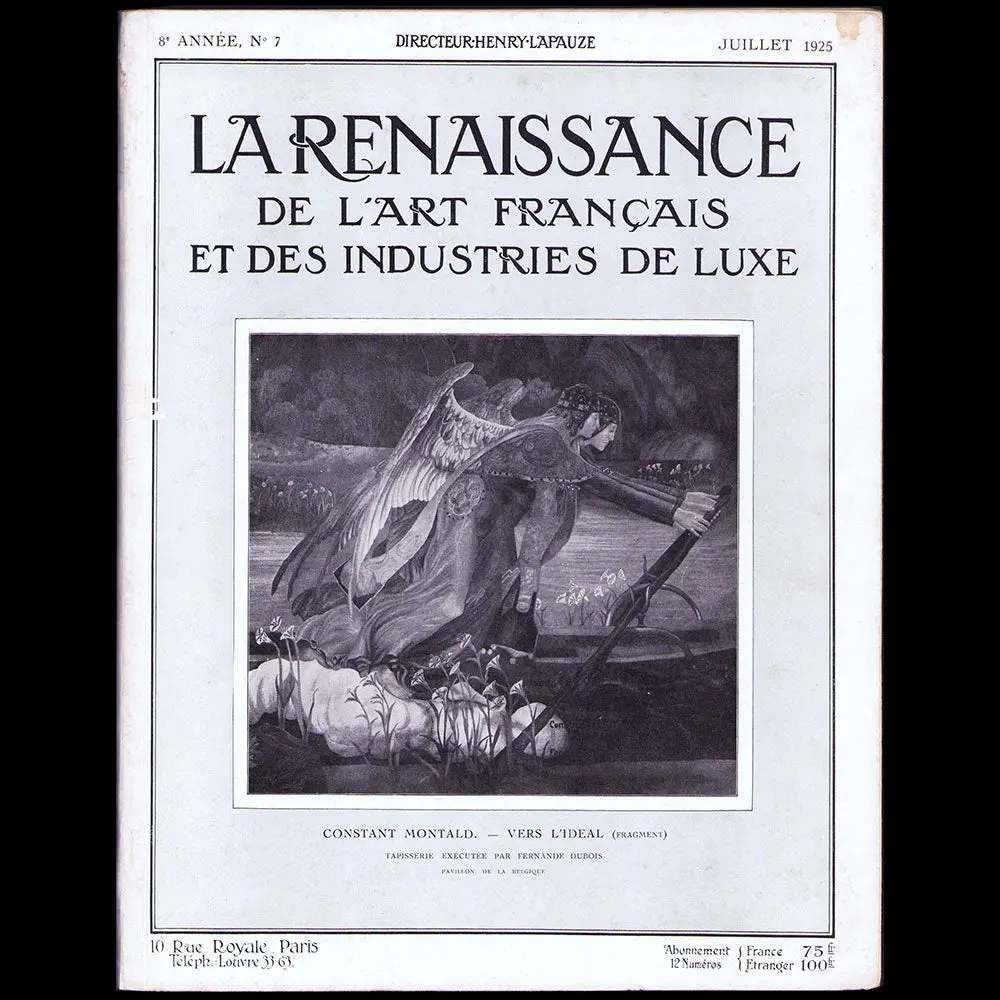 La Renaissance De L'art Français Et Des Industries Du Luxe (Juillet 1925) - Pavillon De L'elégance 1