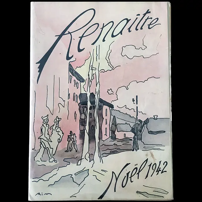 Renaître, Revue Mensuelle De L'oflag Viii, Numéro Spécial De Noël 1942 Consacré À La Mode 1