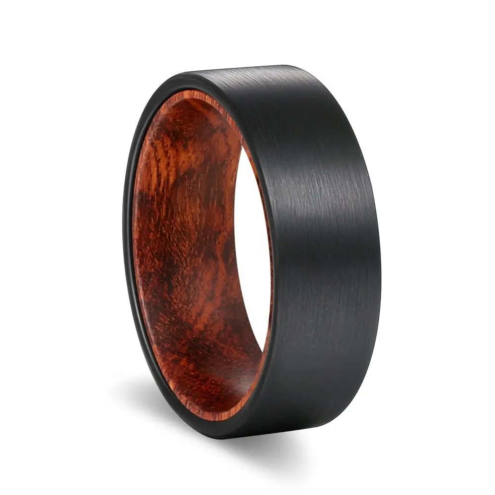 Reptar | Snake Wood, Black Flat Brushed Tungsten 1