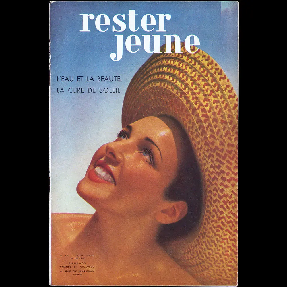 Rester Jeune, Août 1936, Couverture De Dora Maar 1