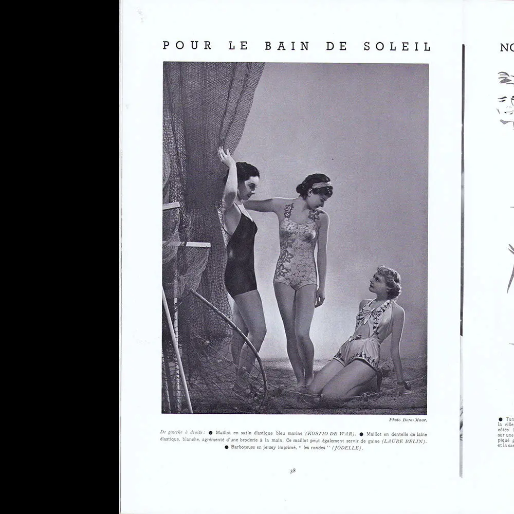 Rester Jeune, Août 1936, Couverture De Dora Maar 2