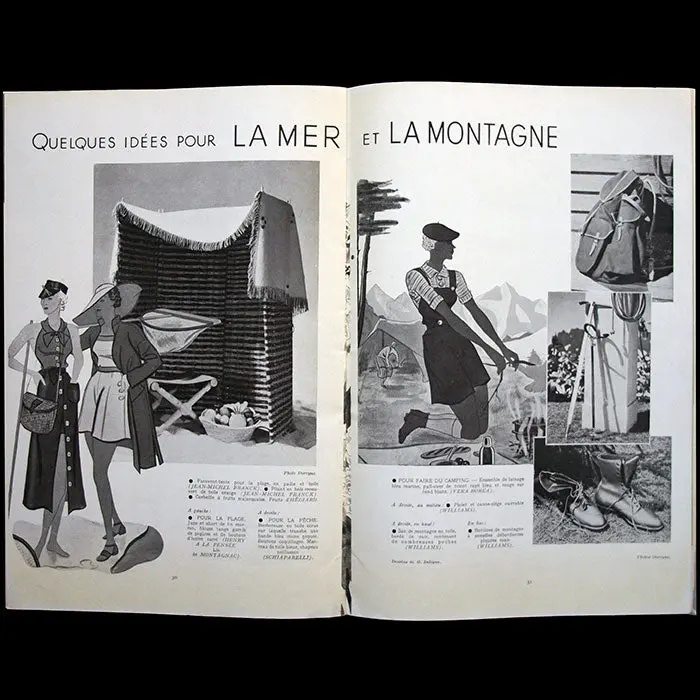 Rester Jeune, Août 1935, Couverture De Georges Saad 2