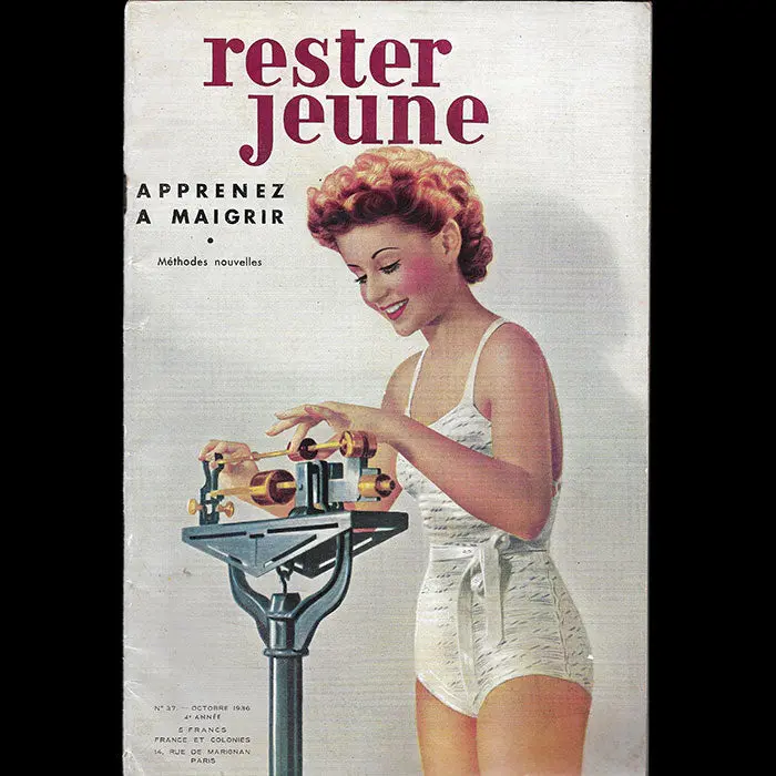 Rester Jeune, Octobre 1936, Couverture De Dora Maar 1