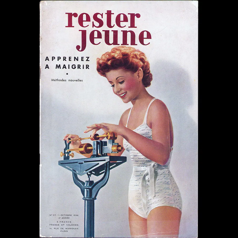 Rester Jeune, Octobre 1936, Couverture De Dora Maar 1