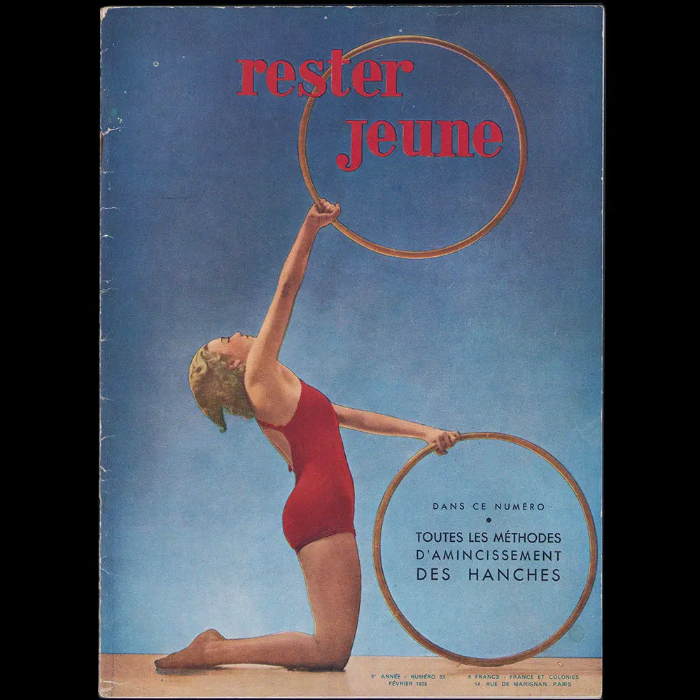 Rester Jeune, Février 1938, Couverture De Lipnitzki 1