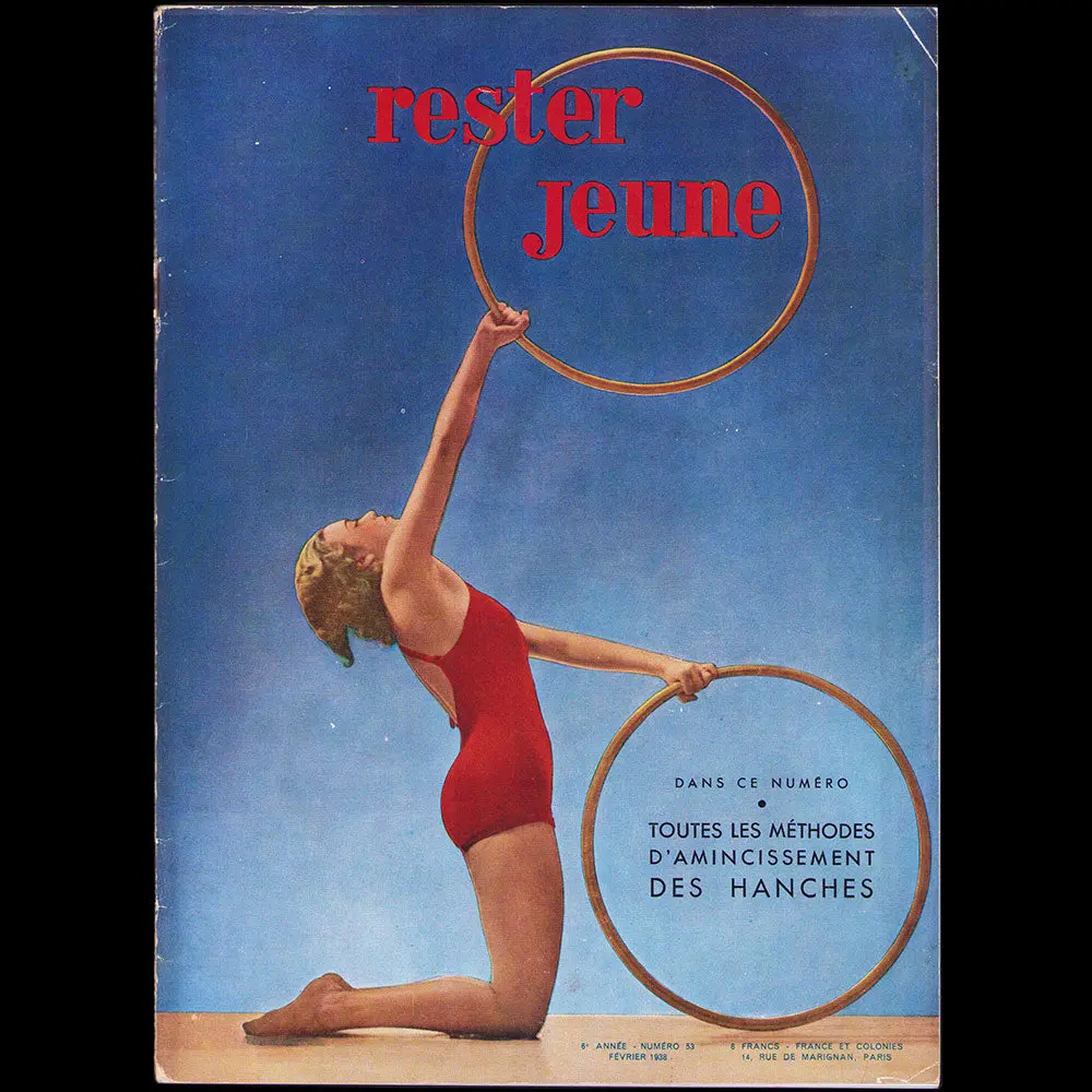 Rester Jeune, Février 1938, Couverture De Lipnitzki 1