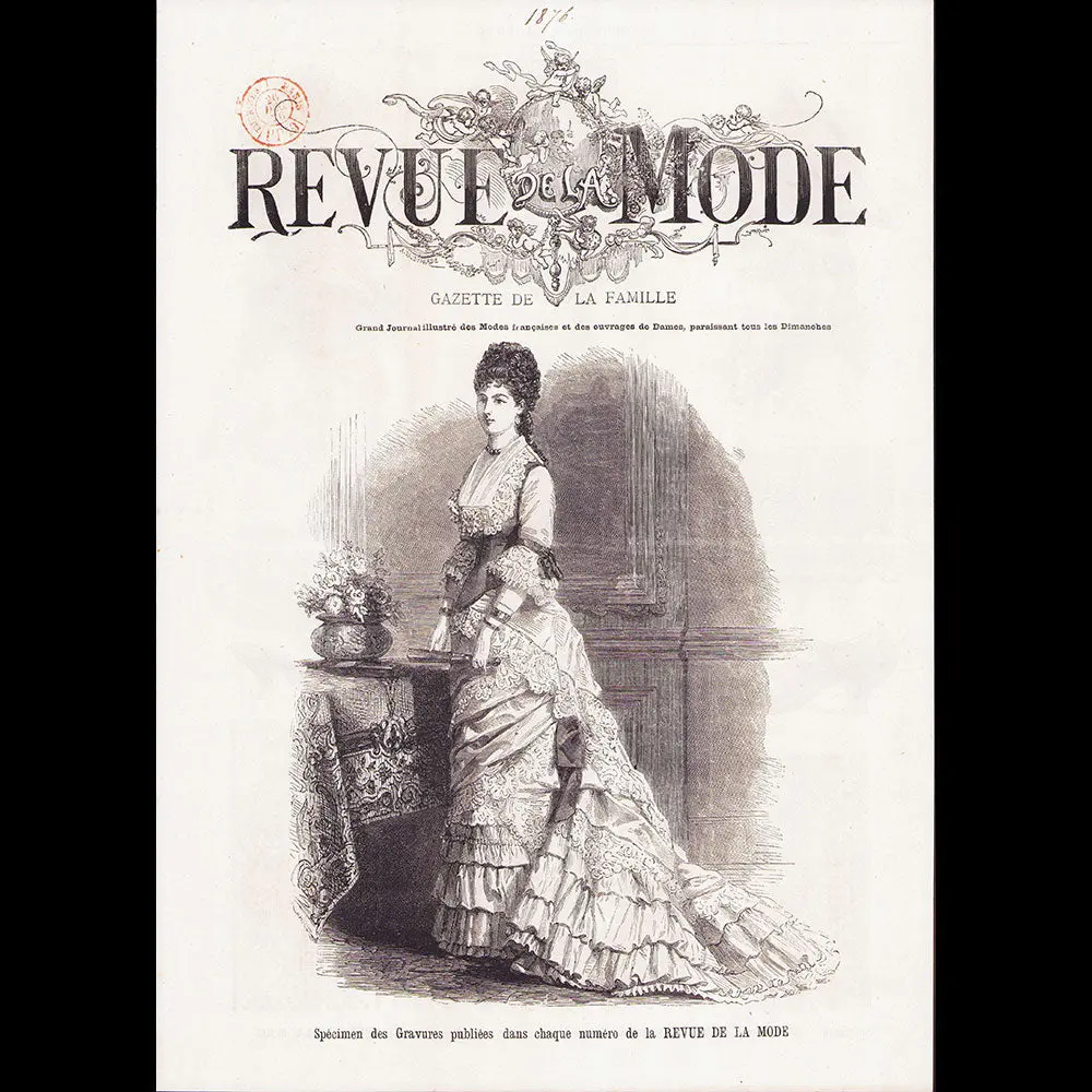 La Revue De La Mode - Document De Présentation Et D'abonnement (1876) 1
