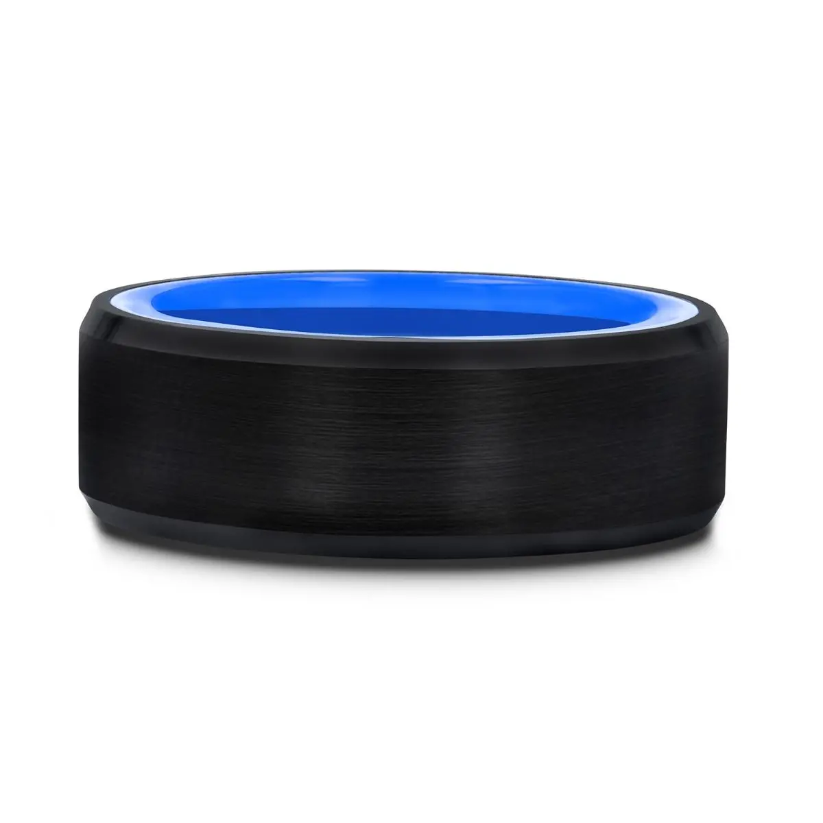 Rigel | Tungsten Ring Vibrant Blue 3