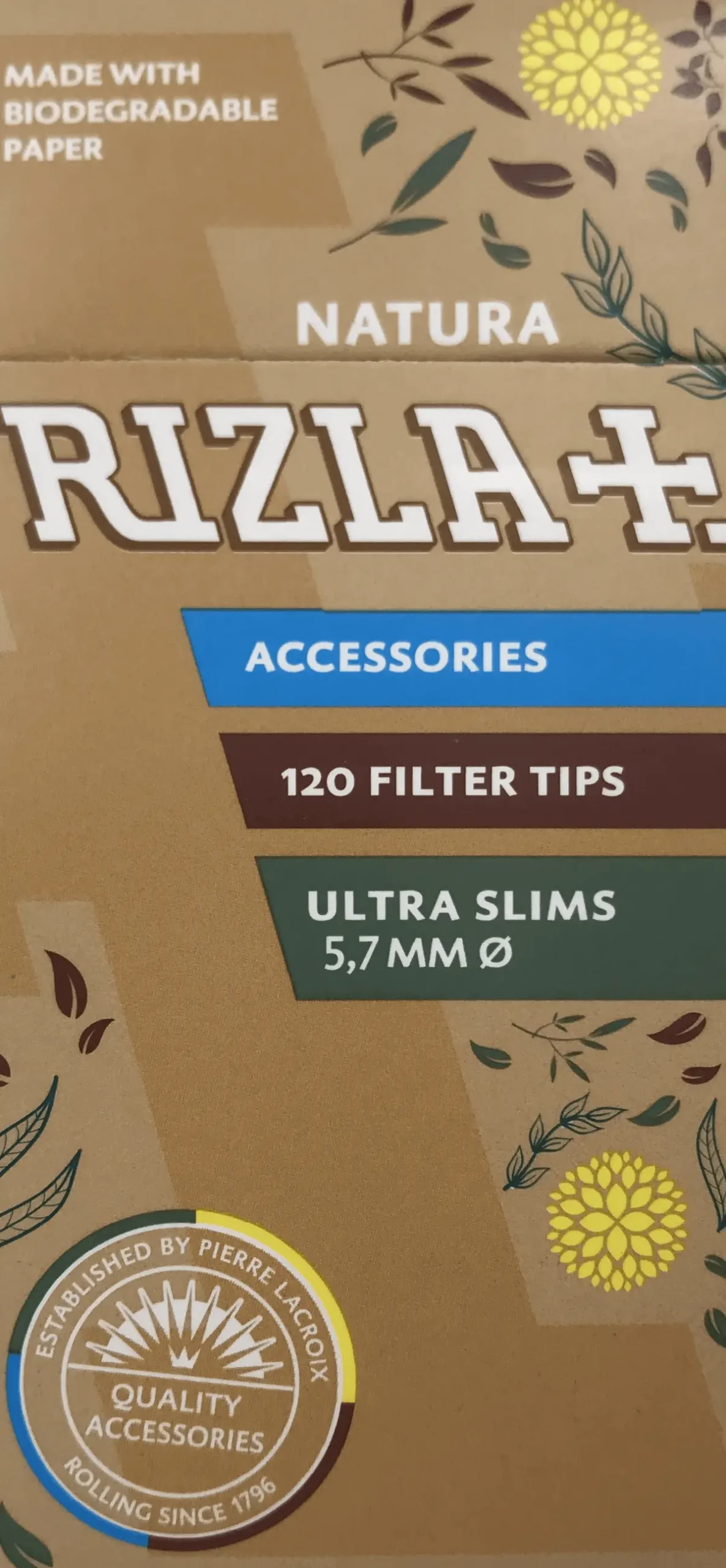 Rizla Natura Filter Tips 120 1