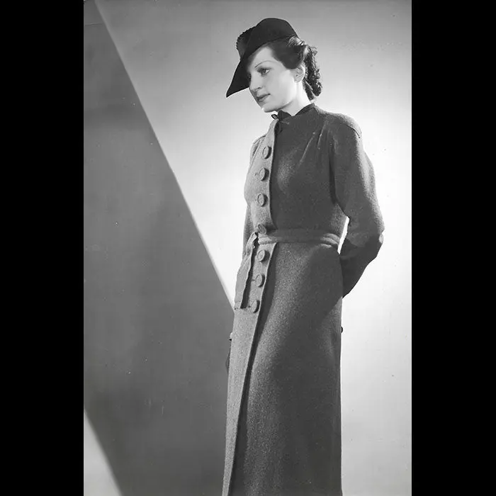 Robert Piguet - Robe En Lainage, Tirage De Luigi Diaz (Circa 1937) 1
