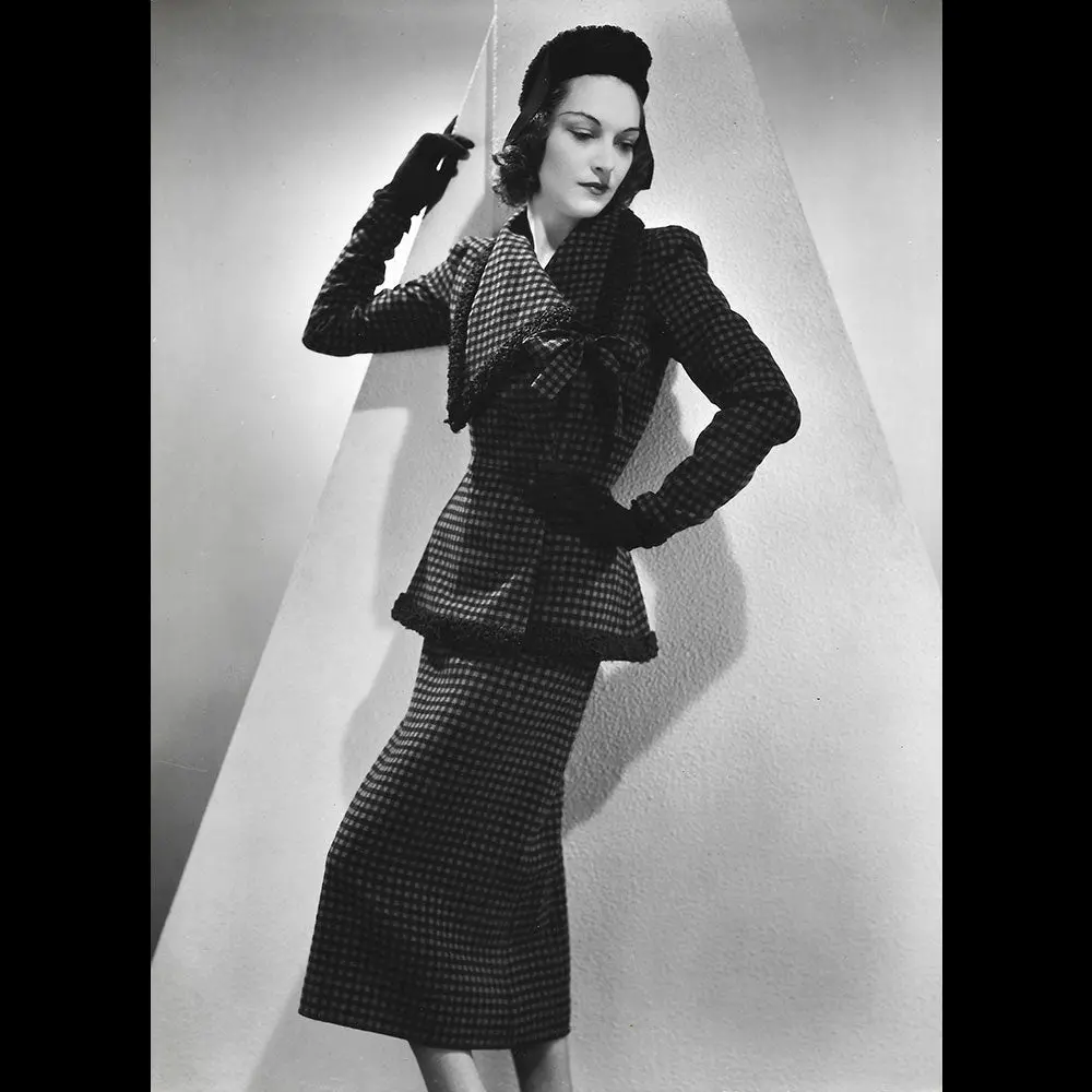 Marcel Rochas - Tailleur, Tirage De Dorvyne (Circa 1935-1940) 1